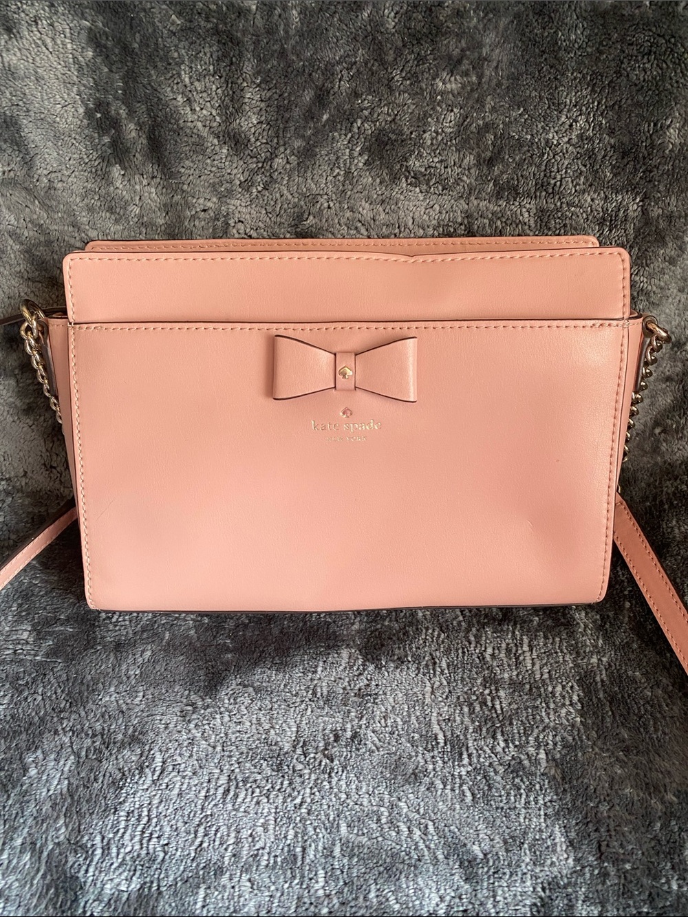kate spade Light Pink Bow Crossbody Bag